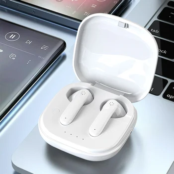 Bluetooth-совместимая гарнитура 5.4 TWS, встроенный микрофон, наушники, шумоподавление в наушниках, сенсорное управление для мобильного телефона, компьютера