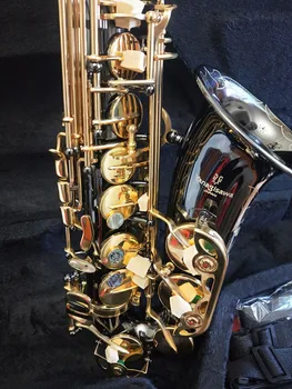 Янагисава A-992 Новый Альт-саксофон Высококачественный саксофон Ми-бемоль, профессионально играющий на музыкальном параграфе, Черный Саксофон fre