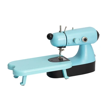 Модернизированная электрическая швейная машинка с сумкой для шитья, платой расширения Мини-швейная машинка ABS + POM для домашних путешествий 