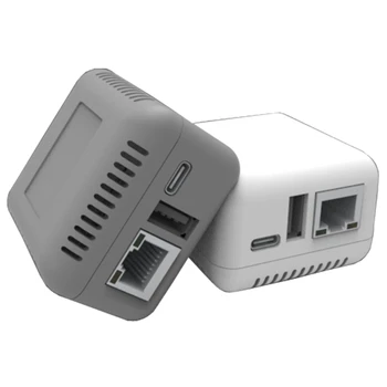 Беспроводной сетевой сервер печати WiFi Порт USB 2.0 Быстрый порт 10/100 Мбит/с Порт локальной сети RJ-45 Ethernet Адаптер сервера печати