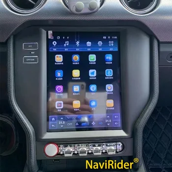 Автомобильный Android 13-экранный навигатор GPS Радио Стерео Мультимедийный видеоплеер 4G Carplay головное устройство для Ford Mustang 20152016 2020