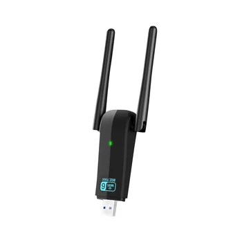 USB3.0 Wifi6 Беспроводная Сетевая карта Wifi6 AX1800M Двухдиапазонная Сетевая карта 2,4 ГГц/5 ГГц USB WiFi Приемник Передатчик