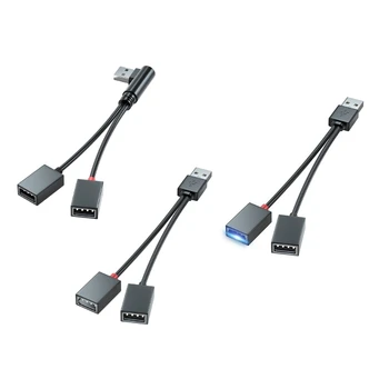 USB-шнур питания 2 в 1, USB-разветвитель, кабель для передачи данных, USB-вентиляторы, мыши,