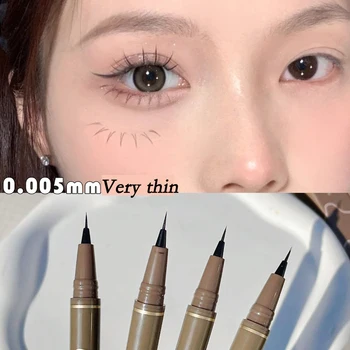 Водонепроницаемый жидкость для бровей легко цвета пот-доказательство бровей Pen 0,005 мм ультра тонкие головки глаз макияж косметика