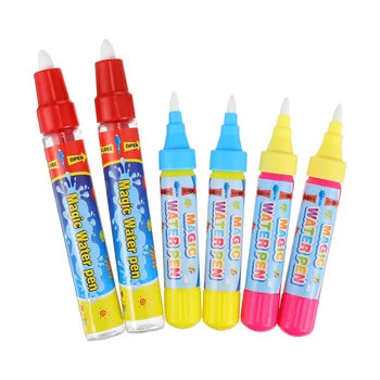 6шт водяных ручек-кисточек Ручки для рисования Детские ручки для рисования Ручка для письма Обучающие инструменты для детей