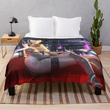 Mass Effect 3: EDI Digital с блестящей росписью, плед, одеяло роскошного бренда, пляжное одеяло, дизайнерские одеяла, диван-кровать