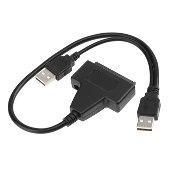 Адаптер USB 2.0-Sata для 2,5-дюймового кабеля для преобразования жесткого диска SSD в жесткий диск.