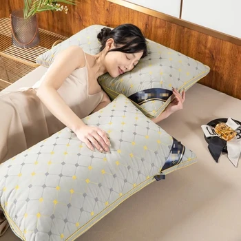 MissDeer 1 шт. Стеганые Подушки Для Поддержки Головы almohadas para dormir Home Pillow Core 48x74 см Подушка Для Защиты Шеи
