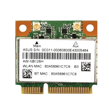SSEA Новый для AzureWave AW-NB097H AW-NB100H AW-NB126H AR3012 AR5B225 Половина Mini PCI-E Wifi BT4.0 Беспроводная карта Wlan