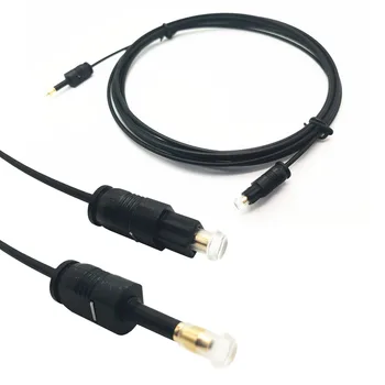 3,5 мм кабель Mini Toslink-Toslink Цифровой Оптический аудиоразъем кабель-адаптер OD2.2mm 1 м 1,5 м 2 м 3 м