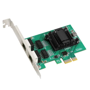 82571 Гигабитная серверная сетевая карта PCIe1X Маршрутизация сетевого порта PCIEx1 к RJ45 Встроенная проводная сетевая карта для Intel