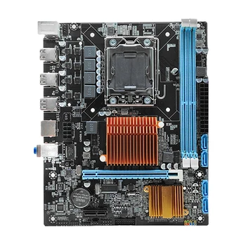 X58 LGA 1366 Основная плата ПК Suppot DDR3 RAM Память для Материнской платы Xeon DDR3 1333 SATA PCI-E 16X Слот для Видеокарты