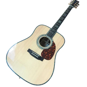Магазин на заказ, сделано в Китае, 43-дюймовая акустическая гитара, односторонняя деревянная гитара, бесплатная доставка