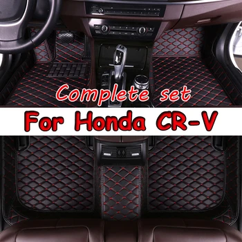 Автомобильные коврики для Honda CR-V CRV 2016 2015 2014 2013 2012 Автоаксессуары, ковры, детали для стайлинга автомобилей на заказ, Защитные чехлы