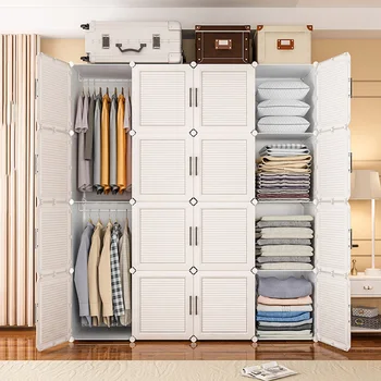 Шкаф Пластиковый Шкаф Вешалка для одежды Картотека Переносные шкафы для хранения Комод Модульный Кухонный Гарнитур Шкафы для гостиной·