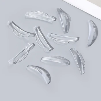 5 ПАР Прозрачных Силиконовых Накладок Для Подтяжки Ресниц LashLifting 3D Бигуди Для Завивки Ресниц Инструмент Для Макияжа