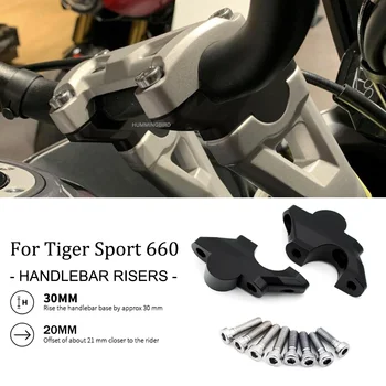 Для Tiger Sport 660 Аксессуары Стояк Руля Мотоцикла Подъемный Зажим Для Руля Удлинительный Адаптер Sport660 2022-2023