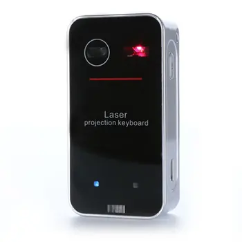 Портативная лазерная проекционная Беспроводная Виртуальная клавиатура KB560S USB, совместимая с Bluetooth, С функцией мыши и жестов