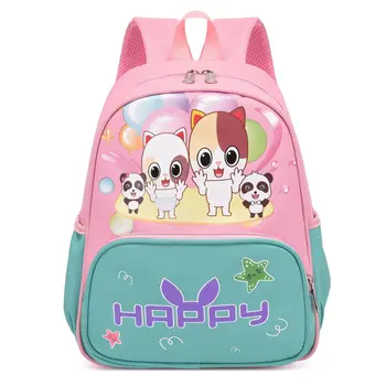 Детский рюкзак с мультяшной собакой, школьная сумка для детского сада 3-5 лет, нейлоновый рюкзак для мальчиков и девочек, детская студенческая сумка