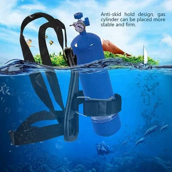 Рюкзак для подводного плавания с воздушным баллоном для дайвинга с одним кислородным баллоном, жилет для подводного плавания, Держатель рюкзака для подводного плавания 2шт