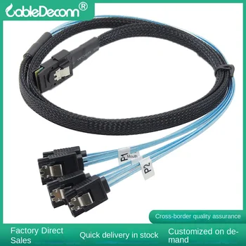 Серверный кабель передачи данных Mini SAS 36P SFF-8087TO 4 * 7P SATA