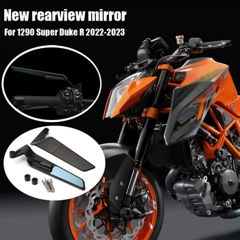 Новый мотоцикл с универсальной регулировкой для 1290 SUPER DUKE R Зеркала заднего вида, боковые зеркала черного цвета для 1290 Super duke R 2022 2023