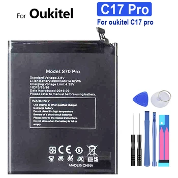Аккумулятор емкостью 3900 мАч Для Oukitel C17 Pro