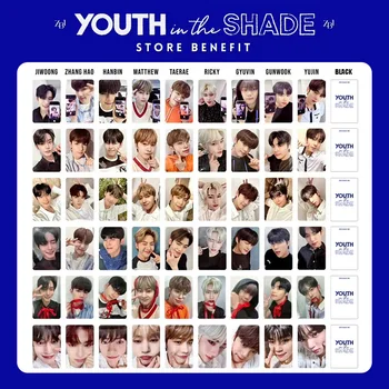 Kpop Idol 6 шт./компл. Lomo Card ZB1 Альбом YOUTH IN THE SHADE New Photo Print Card Picture Fans Подарочная Коллекция