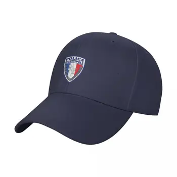 Французская Муниципальная Полиция Знаки Отличия Бейсболки Модные Мужские Женские Шляпы Уличная Регулируемая Повседневная Кепка Спортивная Бейсболка Casquette