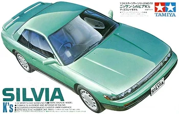 TAMIYA 1:24 Silvia K's 24078, Ограниченная серия, Набор моделей для статической сборки, Игрушки в подарок
