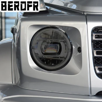 Защитная Пленка Для Автомобильных Фар Заднего Фонаря Дымчато-Черная Прозрачная Наклейка TPU Для Mercedes Benz G Class W463 2019-2021 AMG