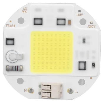 Чип COB Light высокой мощности с низким энергопотреблением светодиодный чип без припоя для внутреннего освещения для лампы DIY