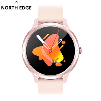 North Edge G2 Новые Смарт-Часы Bluetooth Call Lady Для Тренировки Дыхания DIY Dial Часы с Определением Частоты Сердечных Сокращений для Android Apple Phone