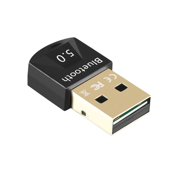 USB-адаптер 5.0, совместимый с Bluetooth, беспроводной приемник BT 5.0, высокоскоростной передатчик, мини-USB-адаптер для портативных ПК.