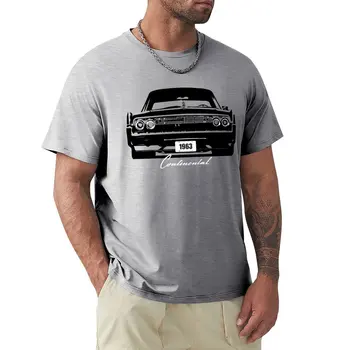 Культовая футболка Lincoln Continental 1963 года, футболки с графическим рисунком, однотонные футболки для мужчин