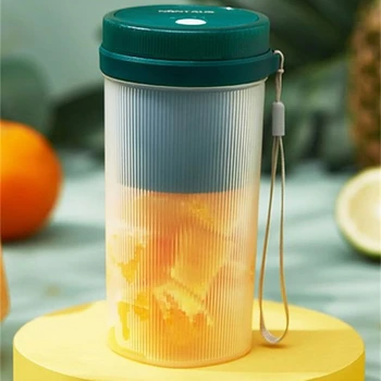 Бытовая техника: Портативный блендер для сока, бутылка для воды, беспроводная соковыжималка для фруктов, чашка для миксера, безопасный кухонный измельчитель-машина для приготовления пищи