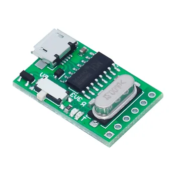 1 шт. преобразователь USB в TTL модуль Micro UART CH340G CH340 переключатель 3,3 В 5 В для downloader pro mini