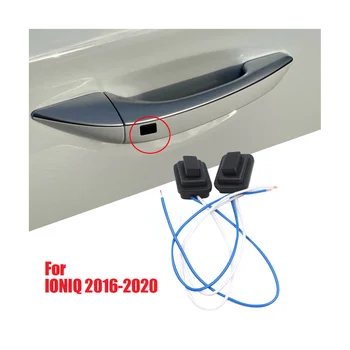 1 пара Индуктивных Внешних Ручек Кнопочный Ключ 82651-G2720 82661G2720 для Hyundai IONIQ 2016-2020 Маленький Переключатель Дверного Съемника