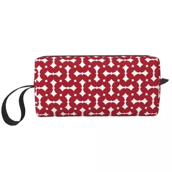 Модная винно-красная сумка Zeldas Symbol для путешествий, женская косметичка для макияжа видеоигр, сумки для хранения косметики, чехол для набора Dopp Kit Box