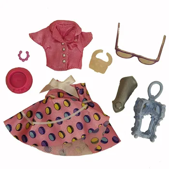1 комплект одежды + аксессуары для кукол школы монстров, девочек, комплект одежды 