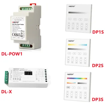 Контроллер светодиодной ленты DALI 5 в 1/Затемнение/ Цветовая температура /Сенсорная панель DALI 3 в 1 для светодиодной ленты Источник питания шины DALI (DIN-рейка)