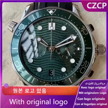 Мужские часы CZCP 904l кварцевые часы из нержавеющей стали 44 мм-OG