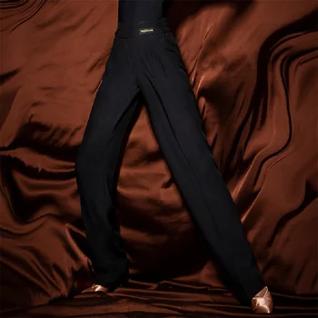 Длинные брюки с высокой талией, женское платье для латиноамериканских танцев, женские платья, костюм для соревнований по бальным танцам NY23 W21D141