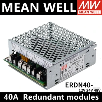 Импульсный источник питания MEAN WELL ERDN40-12 ERDN40-24 ERDN40-48 Тип корпуса резервный модуль закрытого типа