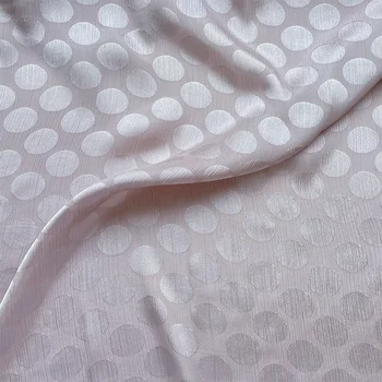 Шифоновая ткань с принтом в горошек Материал для шитья Платье Чонсам Ткань для одежды Шириной 160 см Продается по метру