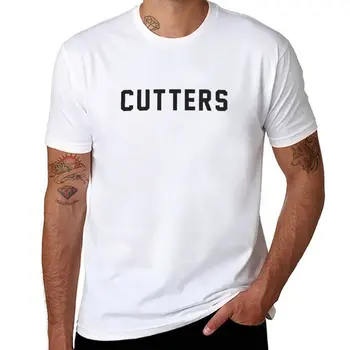 Новые футболки CUTTERS, белые футболки для мальчиков, футболки с аниме, мужские хлопковые футболки
