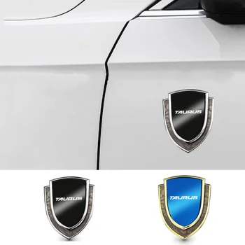 3D Металлическое боковое крыло автомобиля, наклейка на кузов Автомобиля, Щит, Эмблема, Значок, Логотип для Ford Taurus 2011 2014 2015 2016 2018 2020 2021 2022
