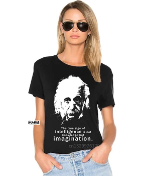 Мужская футболка с цитатой Альберта Эйнштейна, новинка 2019 года, мужская забавная приталенная футболка с круглым вырезом, мужские футболки для уличной одежды