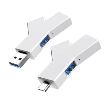 2023 Новых концентратора USB/Type-C3.0 Концентраторы USB/Type-C3.0 Обеспечивают стабильную работу Высокоскоростная передача данных 480 Мбит/с Многопортовое расширение