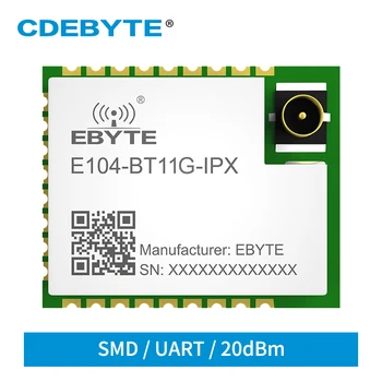 CDEBYTE E104-BT11G-IPX BLE EFR32 2,4 ГГц Модуль Blutooth Сетевая сеть ebyte 20dBm Ad Hoc Беспроводной приемопередатчик для Умного дома